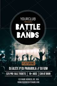 Battle Of The Bands Template Postermywall