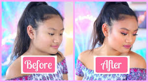 12 years old full face of makeup you