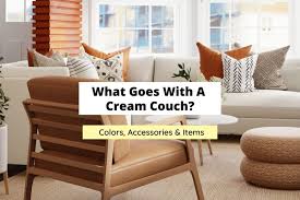 what goes with a cream couch colors
