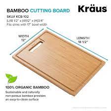 organic solid bamboo cutting board