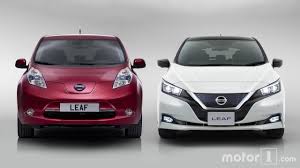 2018 Nissan Leaf See The Changes Side By Side