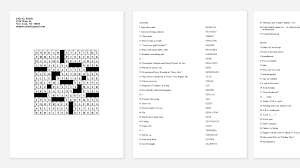 Click the answer to find similar crossword clues. Submit Your Crossword Puzzles To The New York Times The New York Times