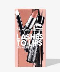 mac cosmetics lashes to lips kit