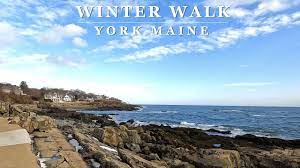 york beach maine 4k scenic coastal