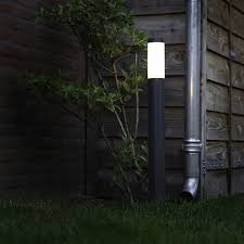 Outdoor Lamp Bollard Anthracite 80 Cm