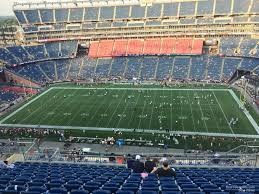 Gillette Stadium Section 330 New England Patriots