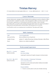 Simple Beautiful Example Of Simple Resume For Student Sample
