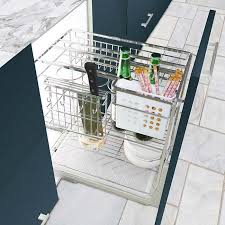 How big do kitchen cabinets need to be for pull out baskets? Kitchen Basket Benefits Of Multipurpose Pull Out Basket For Kitchen Cabinet Venace