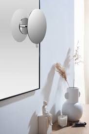Emco Round Wall Mirror 1 Arm 3 Times