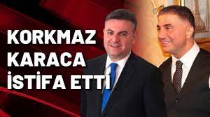 Sedat Peker'in iddiaları bir istifa daha getirdi: Korkmaz Karaca istifa etti...  - YouTube