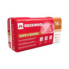 Rockwool Safe N Sound Mineral Wool Fire