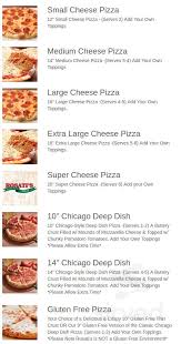 rosati s pizza menus in niles illinois