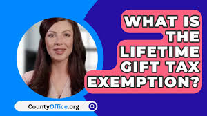 what is the lifetime gift tax exemption