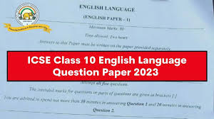 icse cl 10 english age question