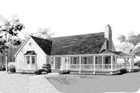 Country Style House Plan 2 Beds 2