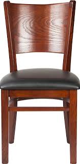Sanhe custom restaurant solid wood leather fabric dining chairs for dining room. Restaurant Chair