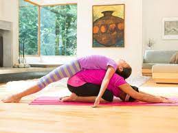 partner yoga poses for pa and child