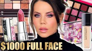 1000 full face luxury makeup tested