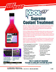 kool it supreme coolant treatment