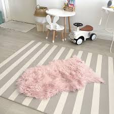 pastel pink furry rug floor mat carpet