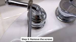 remove moen bathroom faucet handle