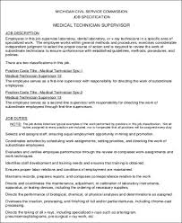 Medical lab technician resume template via template.net. Free 8 Sample Medical Technologist Resume Templates In Ms Word Pdf