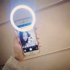 Mobile Phone Led Selfie Ring Flash 3 Modes Lighting Luminous Iphone 5s 6s Plus Lg G5 Samsung S6 S7 Huawei Android Phone