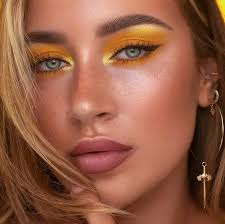 top 12 yellow eyeshadow looks that will