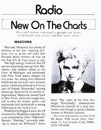 Today In Madonna History September 3 1983 Today In