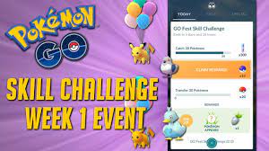 GO FEST SKILL CHALLENGE WEEK 1 - Full Details - Pokémon GO - YouTube
