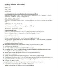 15+ sample accounting resume templates
