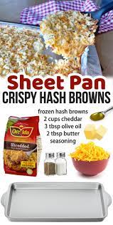 frozen hash browns crispy in your oven