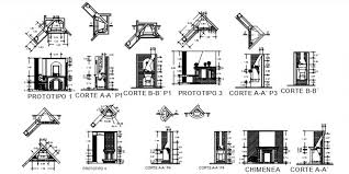 Drawings 2d View Plan And Section Dwg File