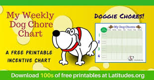 Free Printable Pet Care Charts For Kids Acn Latitudes