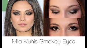 smokey eye makeup tutorial mila kunis