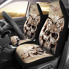 Skull Erfly Universal Car Seat