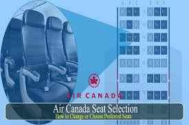 air canada seat selection how to