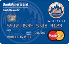 However, some merchants can ask you for identification in order to protect unauthorized. New York Mets Bankamericard Cash Rewards Mastercard Login Make A Payment