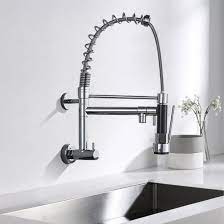 Wall Mounted Pull Out Tap Kitchen Water