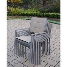 Oakland Living Stackable Patio Chair