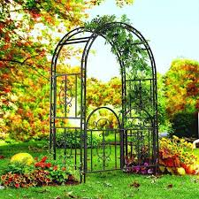 Wrought Iron Arbor Metal Garden Arch