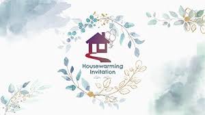 house warming video invitations