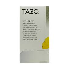 tazo earl grey black tea nutrition