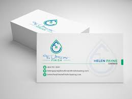 Entry 20 By Wefreebird For Design Some Business Cards Cleaning