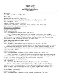 Licensed Professional Counselor Resume Magdalene Project Org