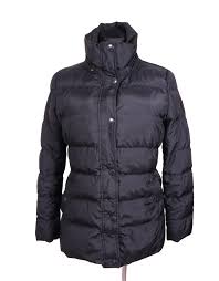 Details About Tommy Hilfiger Womens Down Jacket Black Size 44