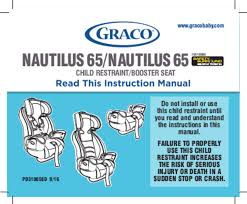 User Manual Graco Nautilus 65 3 In 1