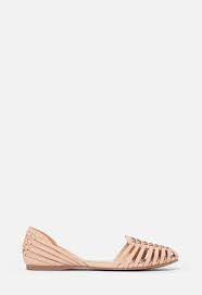 Lucita Woven Flat In Blush Get Great Deals At Justfab