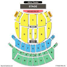 altria theater seating chart seating