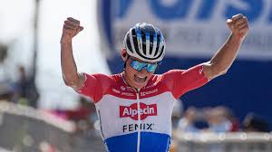 Van der poel had previously hoped to wait until after the olympic games to make his first appearance at the tour de france. Van Der Poel Masters The Gravel Roads To Win Strade Bianche Sportsnet Ca
